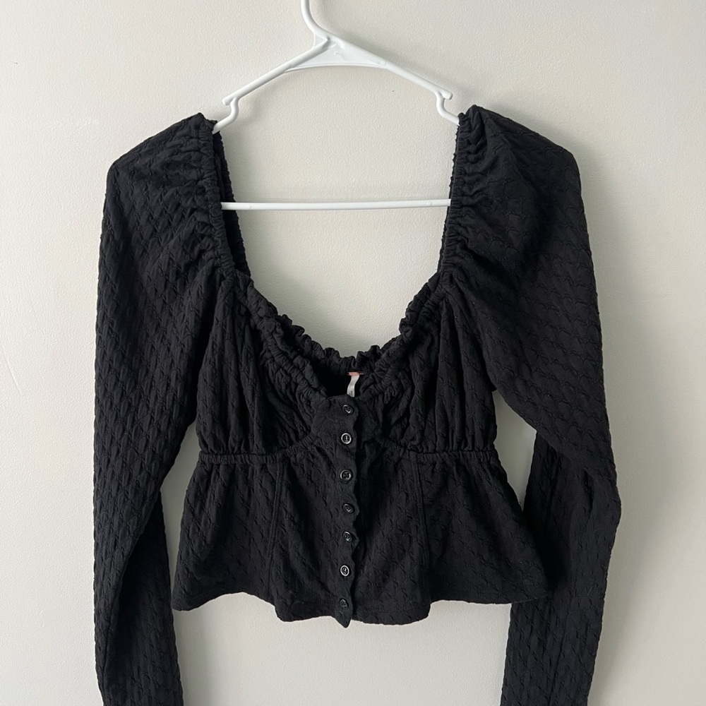 Elegant Black Women's Top